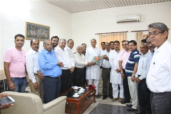 MIA Meeting with Shri Ashok Ji Gehlot, Ex-Chief Minister, Rajasthan on problem faced by the industries in the State