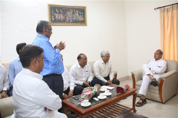 MIA Meeting with Shri Ashok Ji Gehlot, Ex-Chief Minister, Rajasthan on problem faced by the industries in the State