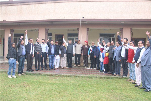 MIA Flag Hoisting Program on Republic Day at MIA 