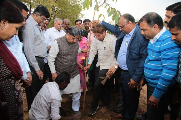 MIA Tree Plantation & Opening of RIICO Safai Pankhwada